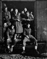 'The wayback. Some of the baggage party', 3rd County of London Yeomanry (Sharpshooters), Italy, January, 1944