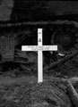 Temporary grave of Trooper George Alexander Elliot, 3rd/4th County of London Yeomanry (Sharpshooters), Uedem, Germany, 1945