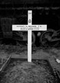 Temporary grave of Trooper Thomas Race Prudhoe, 3rd/4th County of London Yeomanry (Sharpshooters), Uedem, Germany, 1945