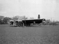 Abandoned Allied gliders after the crossing of the Rhine, March 1945