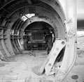 Abandoned glider after the crossing of the Rhine, March 1945