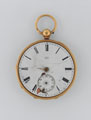 Gold pocket watch carried by Lieutenant Thomas Hare, Bengal Artillery, at Delhi, 1857