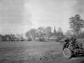 Tanks of 3rd/4th County of London Yeomanry (Sharpshooters) at Wittlohe, Lower Saxony, Germany, 1945