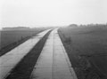 The autobahn at Gyhum, Lower Saxony, Germany, 1945
