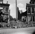 'Bomb damage at Hamburg', Germany, 1945