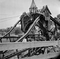 'Bomb damage at Hamburg', Germany, 1945