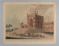 'Eastern Gate of the Jumnah Musjid [sic] at Delhi'