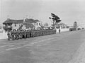 'Squadrons on route march', 3rd County of London Yeomanry in Cape Town, South Africa, September 1941