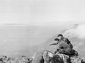 'Jimmy Sale. John Grimwade', Table mountain, 3rd County of London Yeomanry (Sharpshooters) shore leave, en route to Egypt, 1941