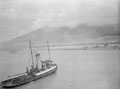 'Leaving the harbour', from HMT Orion leaving Cape Town en route to Egypt, 1941