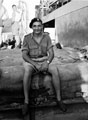 'Peter Theobald', 3rd County of London Yeomanry (Sharpshooters) on board HMT Orion en route to Egypt, 1941
