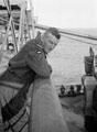 'Bolo Joe Holway', 3rd County of London Yeomanry (Sharpshooters) on board HMT Orion en route to Egypt, 1941