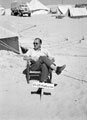 'Sidi Bishr camp. Dick Heddleston', 3rd County of London Yeomanry (Sharpshooters), Egypt, 1942