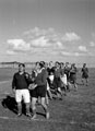 'Rugger. Line-up', 3rd County of London Yeomanry (Sharpshooters), Egypt, 1942