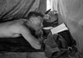 'Brian feels the heat', 3rd County of London Yeomanry (Sharpshooters), North Africa, 1942 (c)