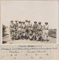 Officers of 3rd Battalion, 3rd Queen Alexandra's Own Gurkha Rifles near Rafa, 1917
