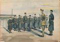 'Mounting the Evening Guard, Catterick', 1951