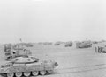 Grant and Crusader tanks, 3rd County of London Yeomanry (Sharpshooters), North Africa, 1942
