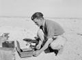 'Van', 3rd County of London Yeomanry (Sharpshooters), cooking in the desert, North Africa, 1942