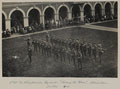 'Trooping the Colours' of the 2nd Battalion, The Worcestershire Regiment, at Kilmainham, Dublin 1922