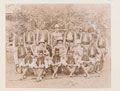 British officers, native NCOs of Battery, 1906
