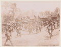 Gold Coast Regiment Battery on the march, 1914 (c)