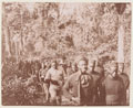 Gold Coast Regiment marching through the jungle, 1906 (c)