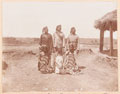 NCOs of the 2nd Northern Nigeria Regiment and their wives, Nigeria, 1901 (c)