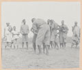 Soldiers of the Northern Nigeria Regiment wrestling, 1901 (c)