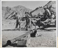 Mahratta gunners of an Indian Anti-Aircraft Battery giving a demonstration, 1944