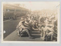 4th (Uganda) Battalion, The King's African Rifles at Thika Station, Kenya, awaiting embarkation, 11 March 1942