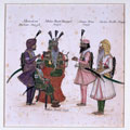 'Moonshee Bishun Singh, Maha Raja Ranjeet Singh, Raja Dian Singh, Sirdar Dulla Singh', 1850 (c)