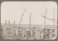 'A' Company, 2nd Battalion, 61st King George's Own Pioneers, building a bridge, 1919 (c)