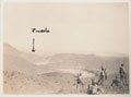 View up the Takki Zam River towards Jandola in Waziristan, 1922 (c)