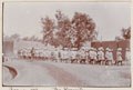 New recruits to the 10th Jats parading in Bannu, 1916