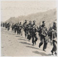 Troops on the march, Korea, 1950 (c)