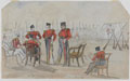 'On duty at the great fair, Allahabad', 1st Sikh War, 1845 (c)