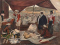 'Paying the Native Pensioners. Allahabad. 1845', 1st Sikh War, 1845