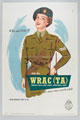 Women's Royal Army Corps recruiting poster, 1950 (c)