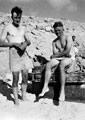 'Jacko & Pootle', bathing party, 3rd County of London Yeomanry (Sharpshooters), North Africa, 1942 (c)