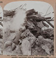 'An enemy blockhouse seized at Poelecappelle is quickly converted into a machine-gun nest', 1917