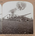 'Our 16-in railway-guns demolish the Hun...emplacements and open the way for the infantry', 1917 (c)