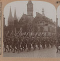 'In Cologne, where instead of the "goose-step" the martial tread of British troops now reigns supreme', 1919