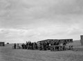'Ablution 'en plein air' Initiation of 'D' sqdn into Rgtl 'Bull', 3rd County of London Yeomanry (Sharpshooters), North Africa, 1943