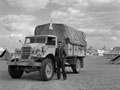 'Blood wagon & Bill Sillar', Royal Army Medical Corps officer attached to 3rd County of London Yeomanry (Sharpshooters) , Egypt, 1943