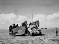 Loading Shermans on a Landing Craft Tank (LTC), 1943