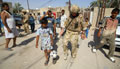 Routine patrol in Basra City, Iraq, 2006