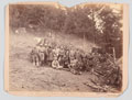 General McQueen and staff, Black Mountain expedition, 1888