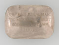 Soap box used by Captain C M M Man, 1st Battalion Middlesex Regiment (Duke of Cambridge's Own), Kobe Prisoner of War Camp, World War Two, Far East, 1945 (c)