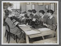 Women's Army Auxiliary Corps typing pool, 1918 (c)